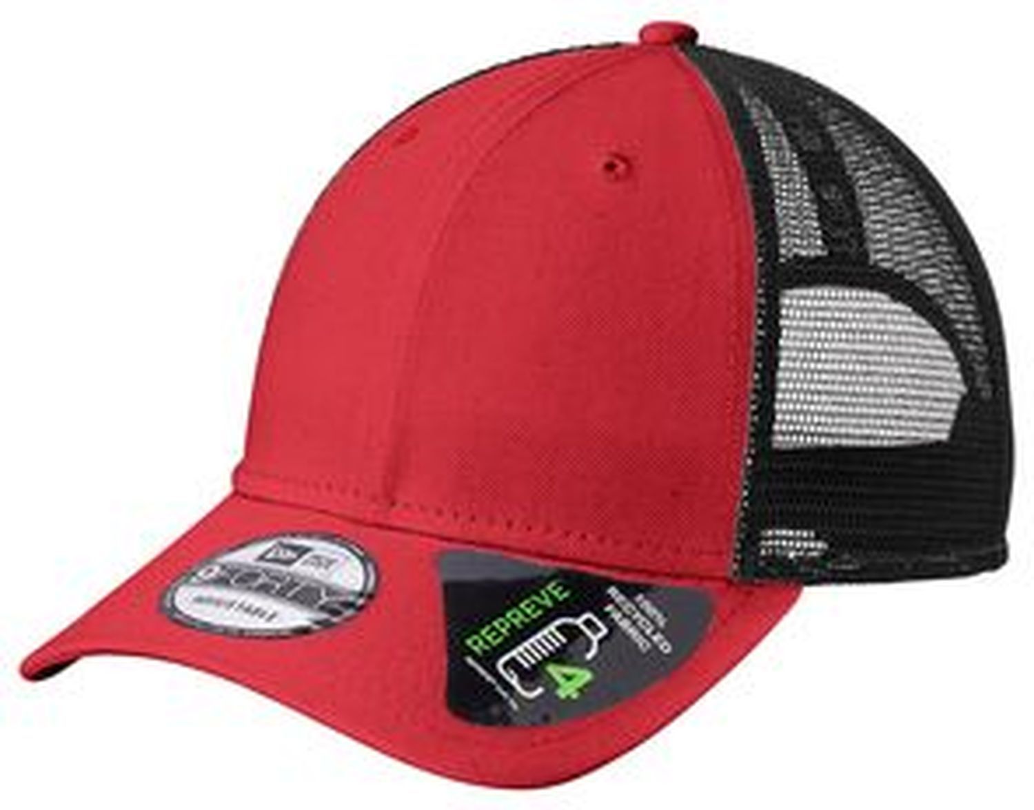 New Era Adult Unisex 100% Recycled Polyester Twill Structured Mid Profile Snapback Cap